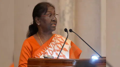 President Droupadi Murmu (Photo/ANI)