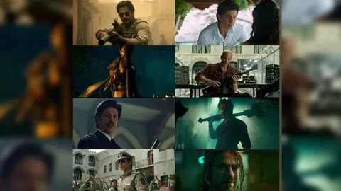 SRK in 'Jawan' trailer (Image: Instagram)