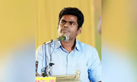 Tamil Nadu Bharatiya Janata Party (BJP) president K Annamalai