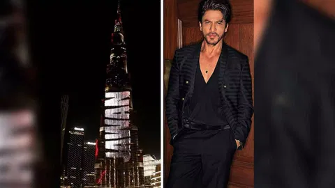 SRK's Jawan trailer at Burj Khalifa (Image: Instagram and X)