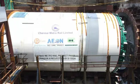 Tunnel Boring Machine (Photo/ X)