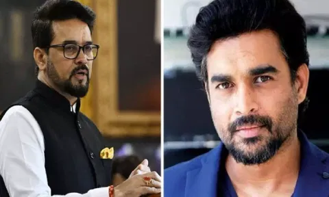 Union I&amp;B Minister Anurag Singh and Actor R Madhavan