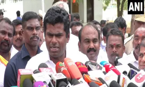 Tamil Nadu BJP president K Annamalai (ANI)