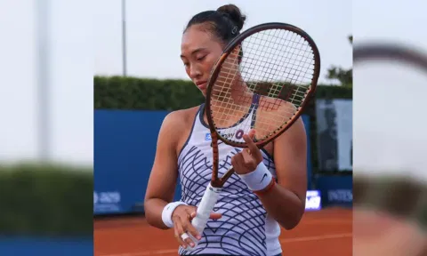Chinese sensation Zheng Qinwen (Photo:IANS)&nbsp;