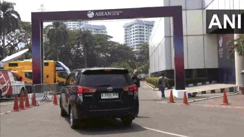 Visuals from Jakarta Convention Centre (Credit: ANI)