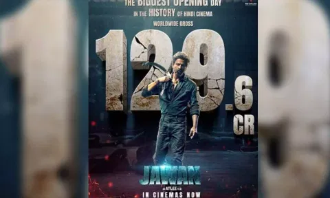 Poster of the film Jawaan (Photo:PTI)