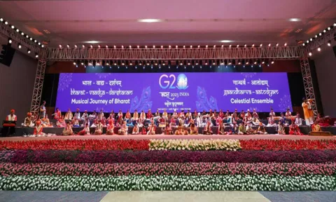 G20 guests glimpse India’s musical journey at G20 dinner