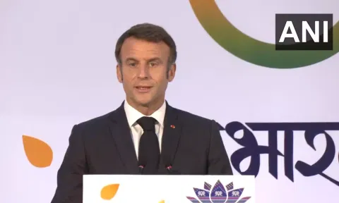 French President Emmanuel Macron (ANI)
