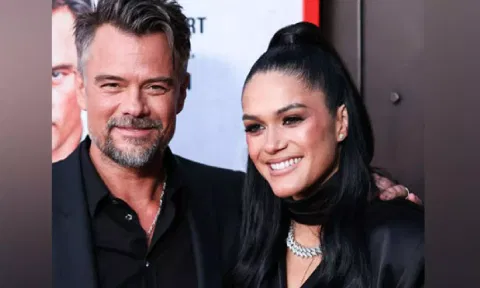 Josh Duhamel and his wife Audra Mari (Twitter)