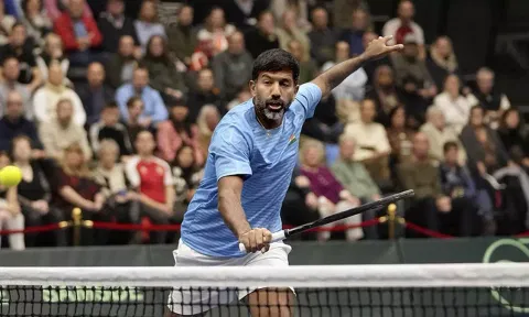 Rohan Bopanna, in March, became the oldest player to win a Master Series tournament (ATP1000) at Indian Wells in USA (Photo Credit: AP)