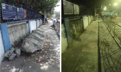 DT Next Impact: Debris on the pavement removed