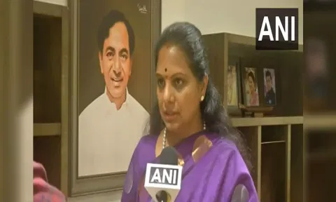 BRS MLC K Kavitha (ANI)