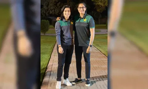 Sadia Iqbal and Fatima Sana