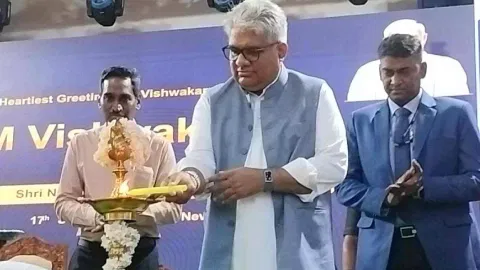 Union Minister of Environment, Forest, Climate Change Bhupender Yadav (Photo: X/@airnewsalerts)