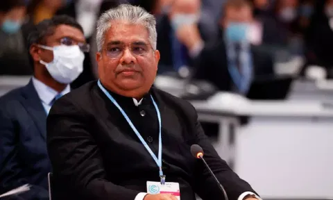 India's Environment Minister Bhupender Yadav (Reuters)