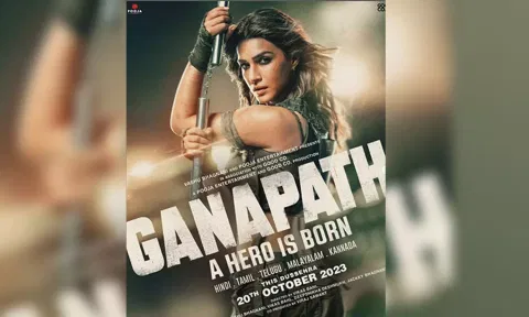 'Ganapath' first look poster