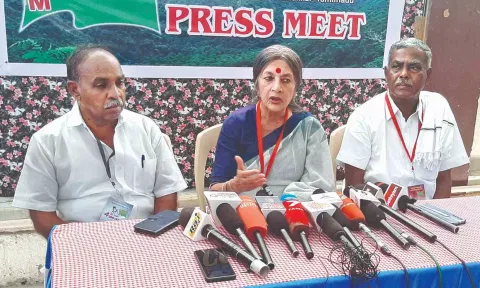 &nbsp;CPM leader Brinda Karat