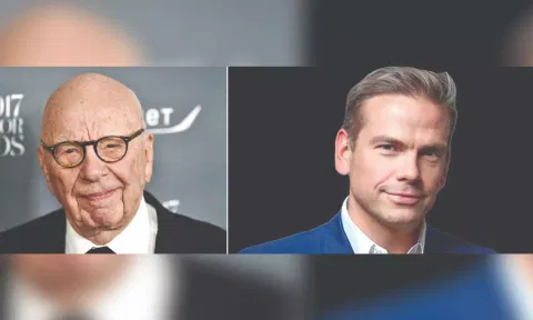 &nbsp;Rupert Murdoch and Lachlan Murdoch&nbsp;