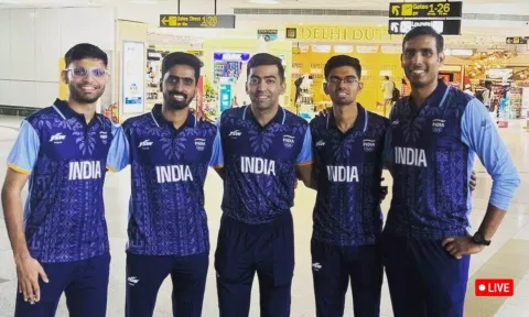 Sathiyan, Sharath &amp; Harmeet comfortably win their matches 3-0