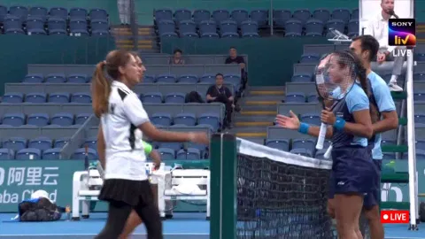 India beats Pakistan in Mixed doubles (Screengrab)