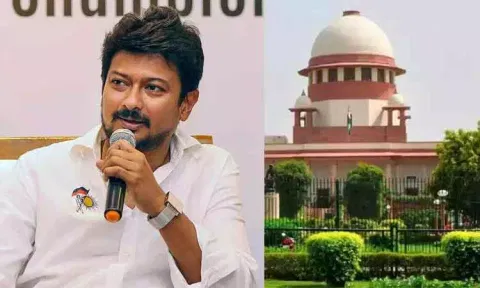 &nbsp;Udhayanidhi Stalin and Supreme Court (Source: DailyThanthi)