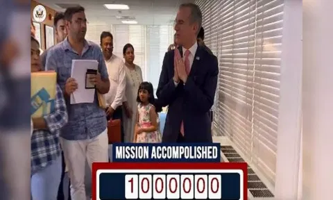 US Mission to India surpasses one million visa applications in 2023 (X/@USAndIndia)&nbsp;