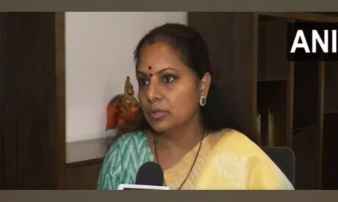 BRS MLC K Kavitha (ANI)