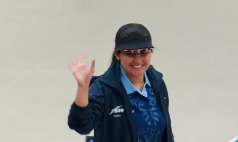 Palak, the gold medalist. (X/@SAI_Media)