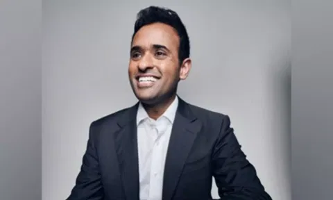 &nbsp;Indian-American entrepreneur and Republican presidential candidate Vivek Ramaswamy (ANI)