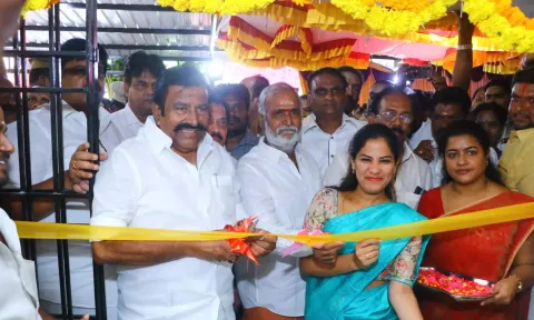 K N Nehru inaugurated primary health care center at Perambur