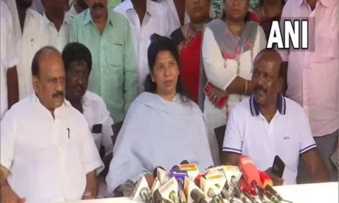 Kanimozhi. ANI&nbsp;