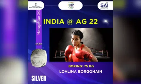&nbsp;Lovlina Borgohain (Photo: Twitter/ SAI media)