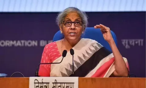&nbsp;Finance Minister Nirmala Sitharaman