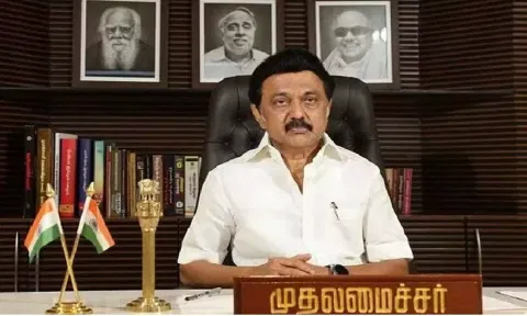 &nbsp;Chief Minister M K Stalin