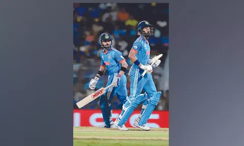 Virat Kohli and KL Rahul shared 165 runs for the fourth wicket (Photo: Manivasagan N)