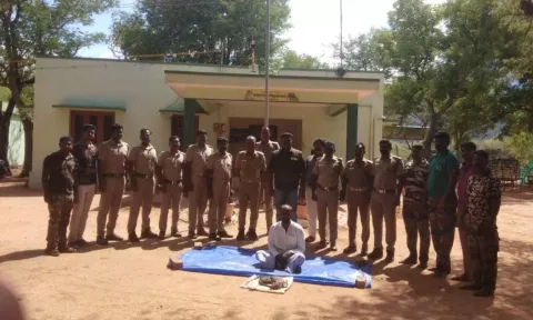 Nanguneri man held for hunting Bengal monitor lizard in Nellai