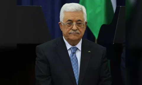 &nbsp;Palestinian President Mahmoud Abbas (Photo: IANS)&nbsp;