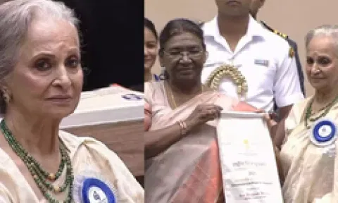 Veteran actress Waheeda Rehman (IANS)&nbsp;