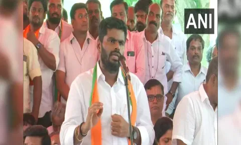 Tamil Nadu BJP President K Annamalai (ANI)&nbsp;