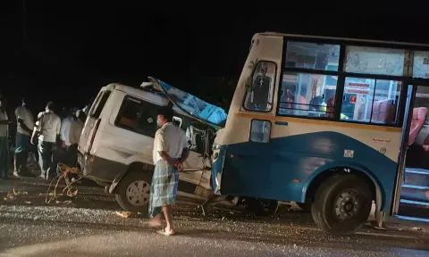 Visual from the spot. (Maalaimalar)