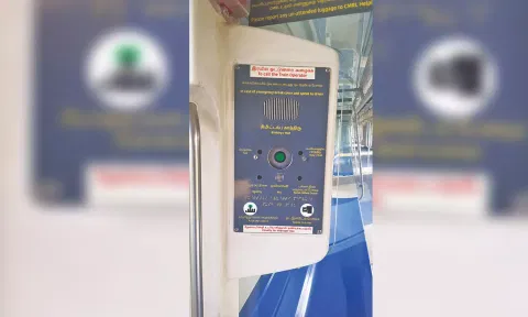 The Passenger Safety Intercom on board