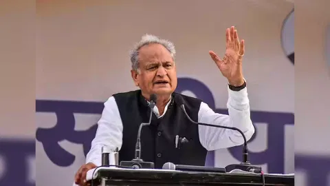 Chief Minister Ashok Gehlot