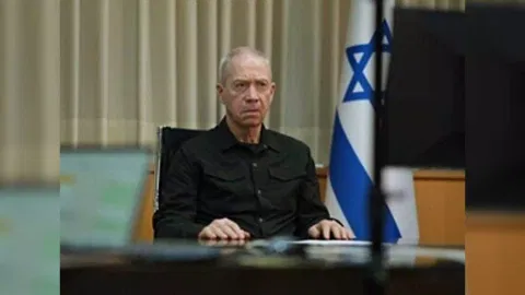 &nbsp;Israel's Defence Minister Yoav Gallant (Photo/IANS)&nbsp;