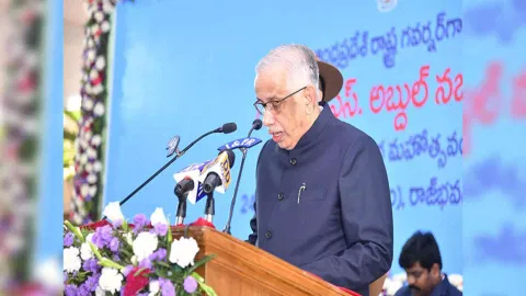 Andhra Pradesh Governor S Abdul Nazeer (Photo/ANI)