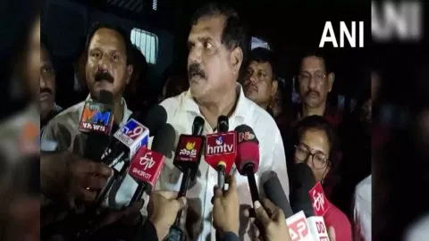Andhra Pradesh State Education Minister Botsa Satyanarayana (Photo/ANI)