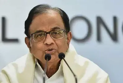 &nbsp;Congress leader P Chidambaram