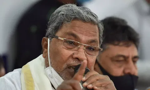 Karnataka Chief Minister Siddaramaiah (PTI)