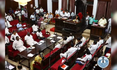 The GCC review meeting was held today at Ripon Building, Chennai. (Justin George)