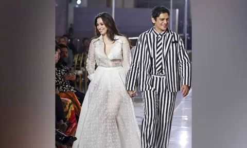 Vijay Varma, Tamannaah Bhatia bring their romantic chemistry to Jio World Plaza launch