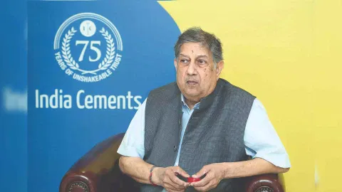 N. Srinivasan, Vice- Chairman &amp; MD, India Cements